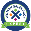 women sales pros badge