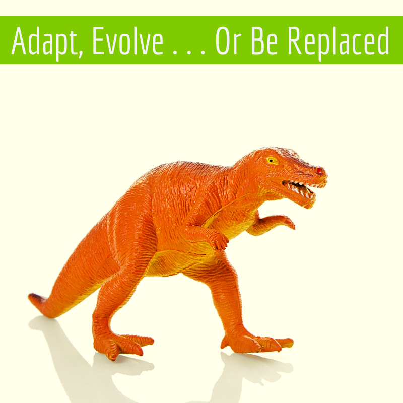Delivering Business On Dinosaurs? The Revolution vs Evolution Facing Modern Business