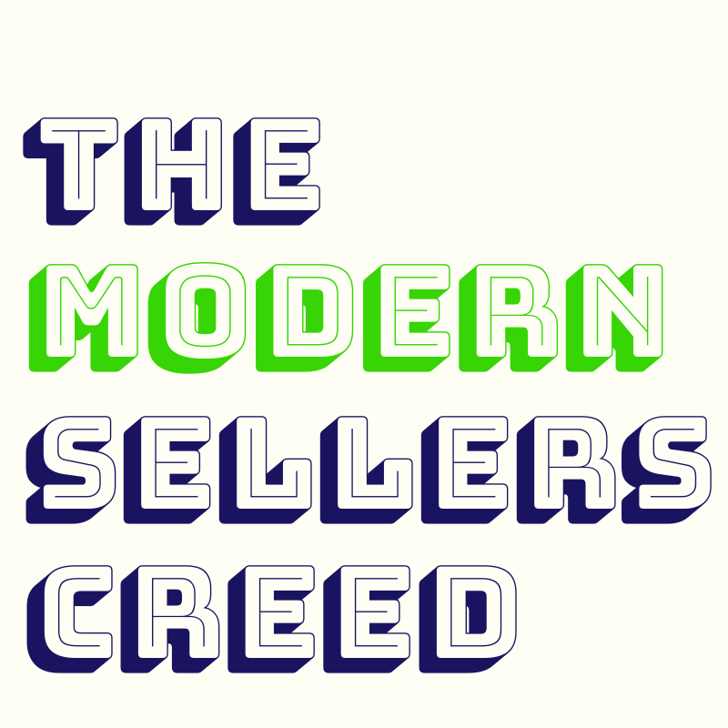 Helping vs Selling: The Modern Sellers Creed