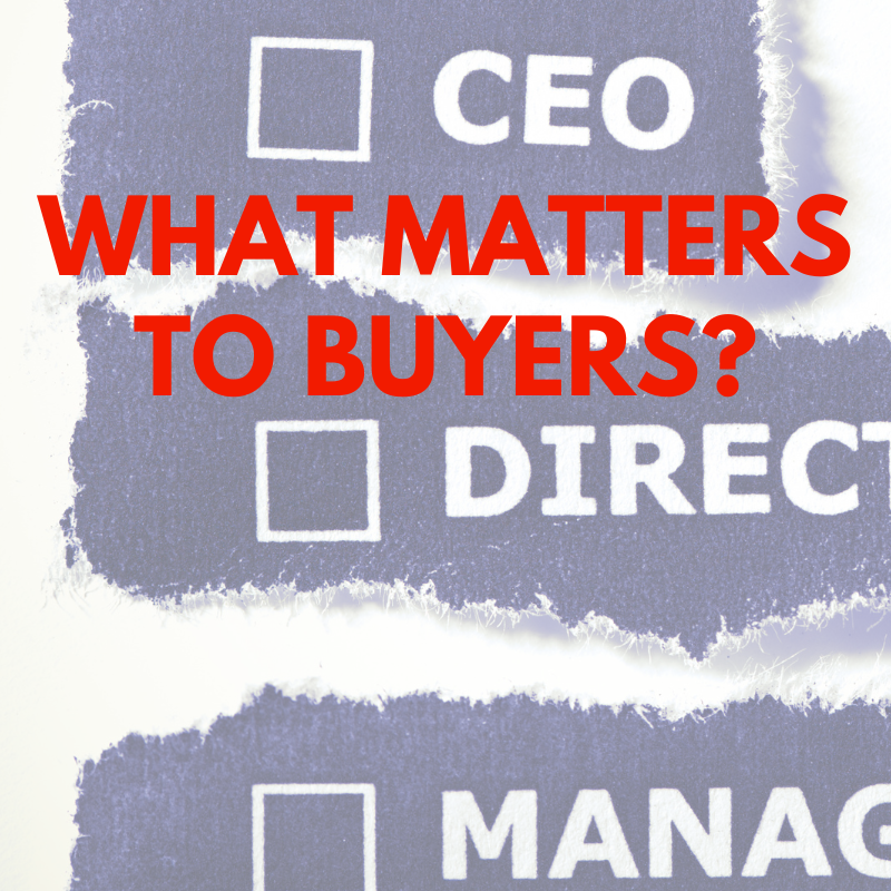 What Matters to Buyers? Be an Expert in Customer Currency